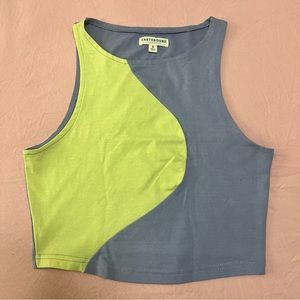 earthbound two-toned indie tank top